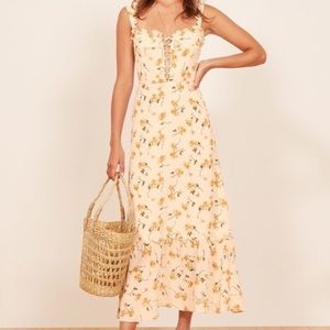 Reformation Naples floral dress size 0
